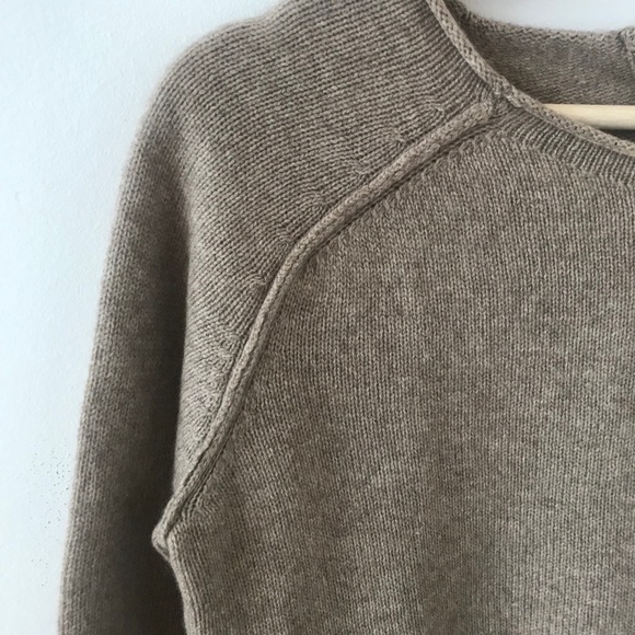 Calypso St Barth cashmere beige sweater - Picture 2 of 10